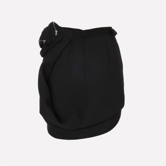 Pushbutton Black Hip Sack Miniskirt NWT - Picture 8 of 9